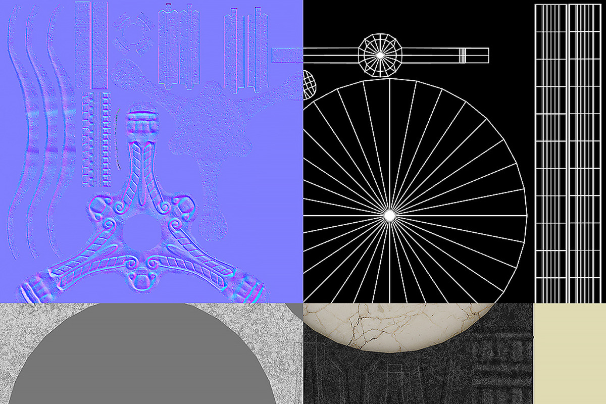 Round bistro table, a Furniture 3D Model by happy brush (Photo 12 of 12)