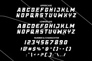 FAST TRACK - Racing Gaming Font, a Sans Serif Font by TokoPress (Thumbnail 4 of 10)