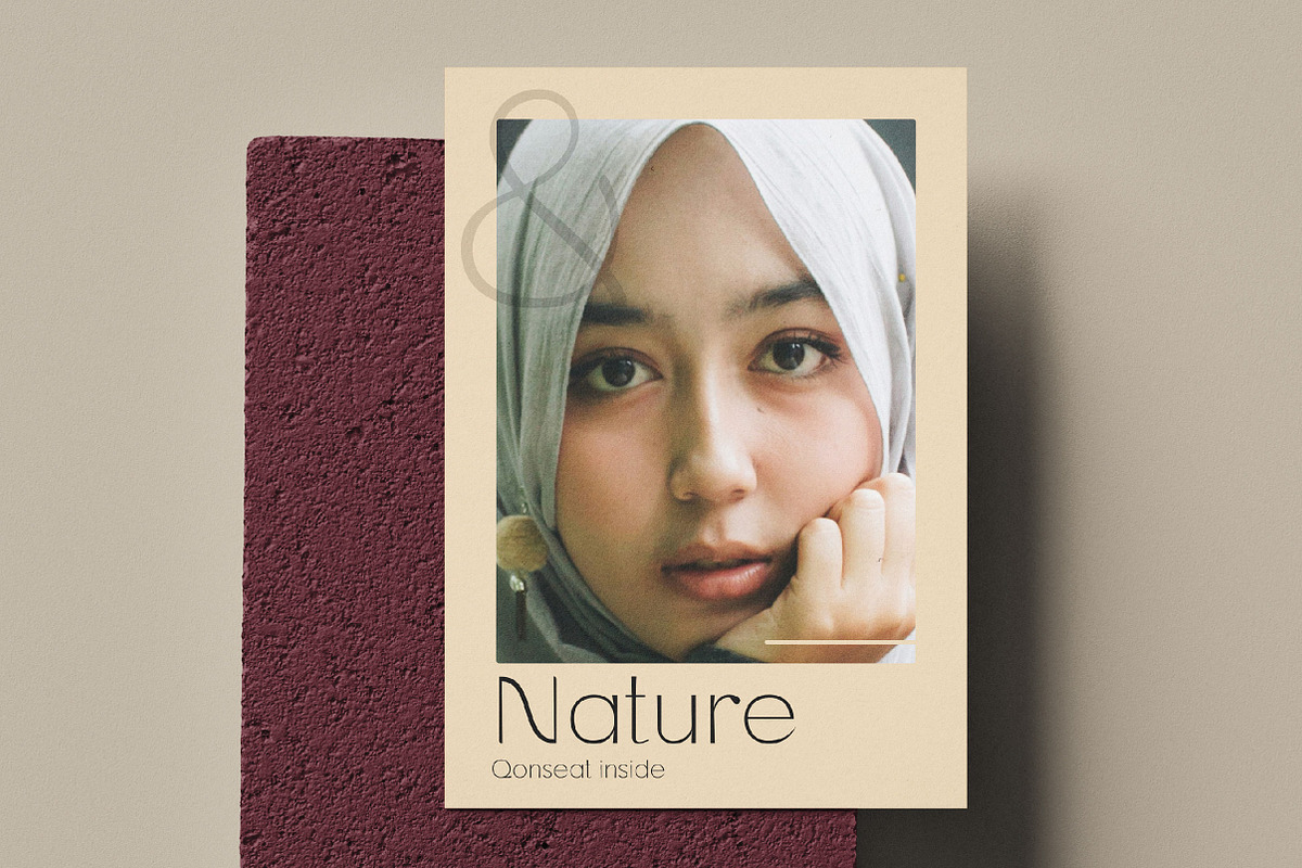 Qonseat a Geometric Display Sans, a Sans Serif Font by Lettertype Studio (Photo 7 of 9)