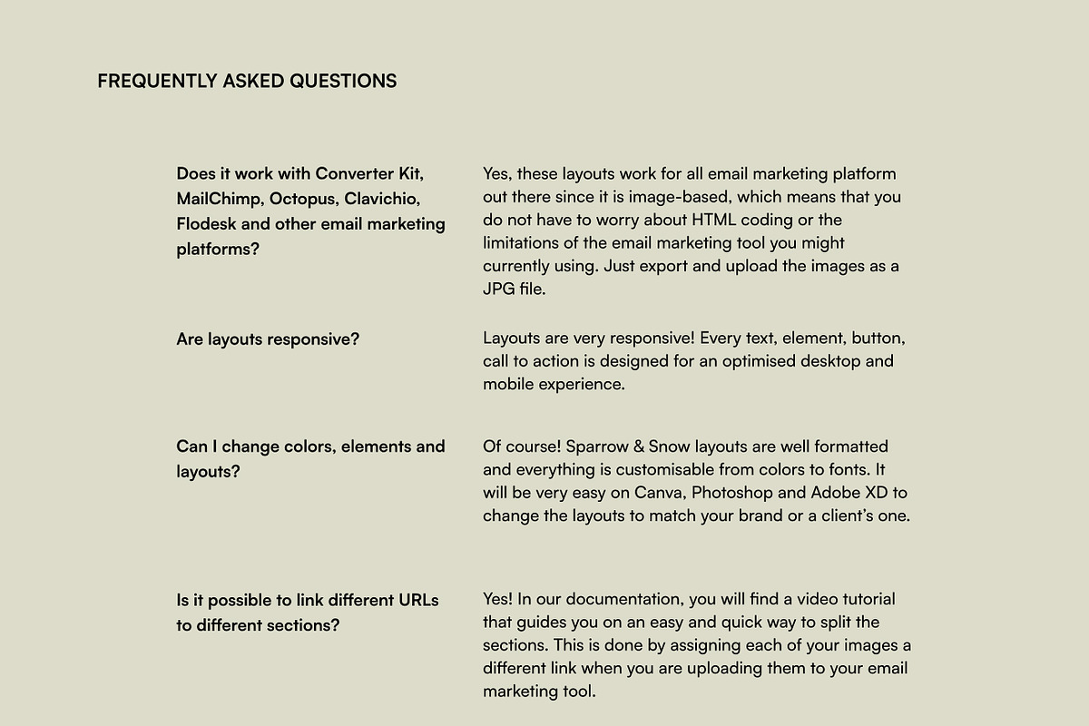 Liquorice Newsletter Templates, an Email Template by Sparrow & Snow (Photo 16 of 17)