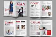 Minimal Magazine Template, a Magazine Template by MightyDesign (Thumbnail 2 of 6)