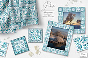 Porto Portuguese Tile Patterns, a Pattern Graphic by Zeesi Design Garden (Thumbnail 2 of 10)