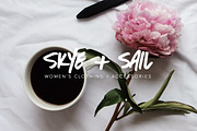 Newport | A Beachy Handwritten Font, a Sans Serif Font by Jen Wagner Co (Thumbnail 5 of 8)