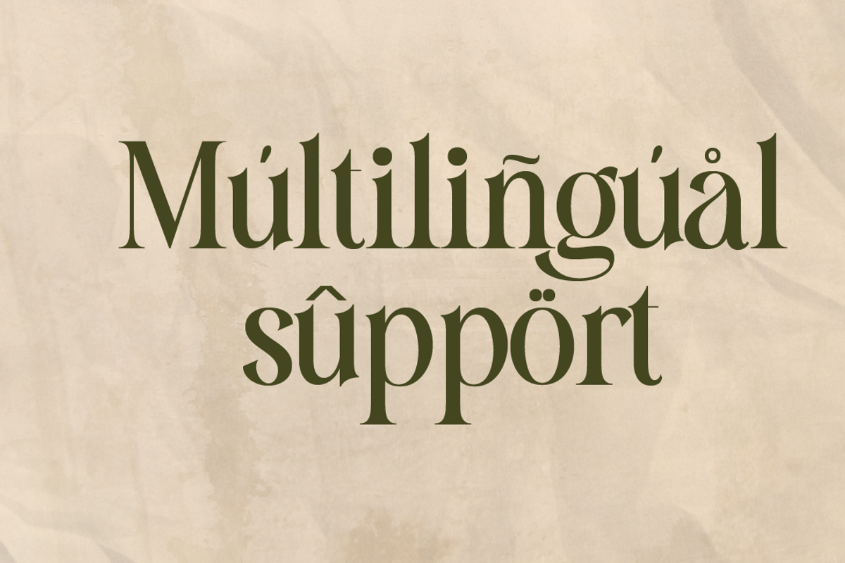 LACOSTE foliage, a Serif Font by Gatype (Photo 4 of 9)