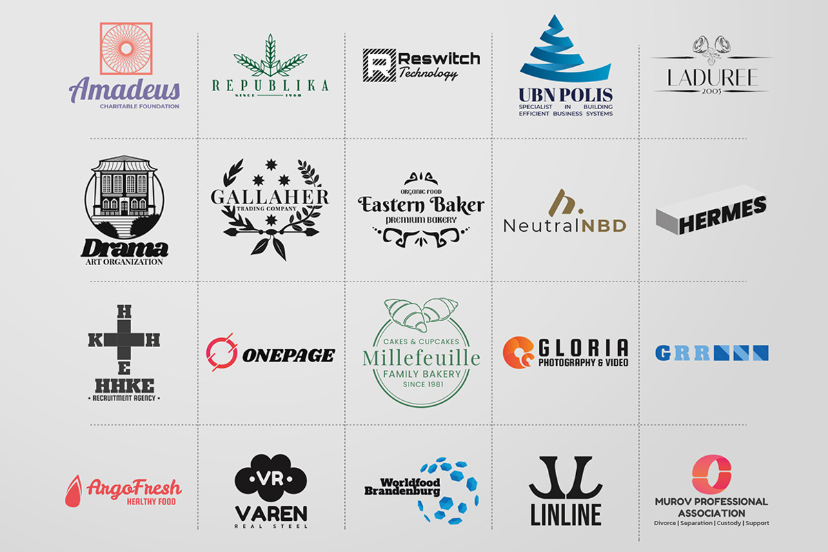 Logo Bundle. Volume 2. First Edition, a Branding & Logo Template by Pixnugget (Photo 2 of 6)