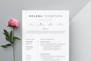 Word Resume & Cover Letter Template