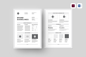 Brand Guidelines Word & Indesign