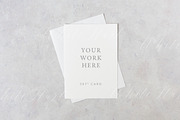 BUNDLE: 5x7 stationery mockup pack, a Print Template by White Hart Co. (Thumbnail 5 of 9)