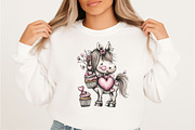 Whimsical Mother's Day Horse Clipart, an Illustration by SVGArt (Thumbnail 4 of 9)