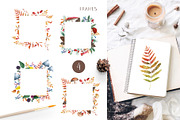 Watercolor autumn forest, a Seasonal Illustration by LeriaArt watercolor (Thumbnail 6 of 9)