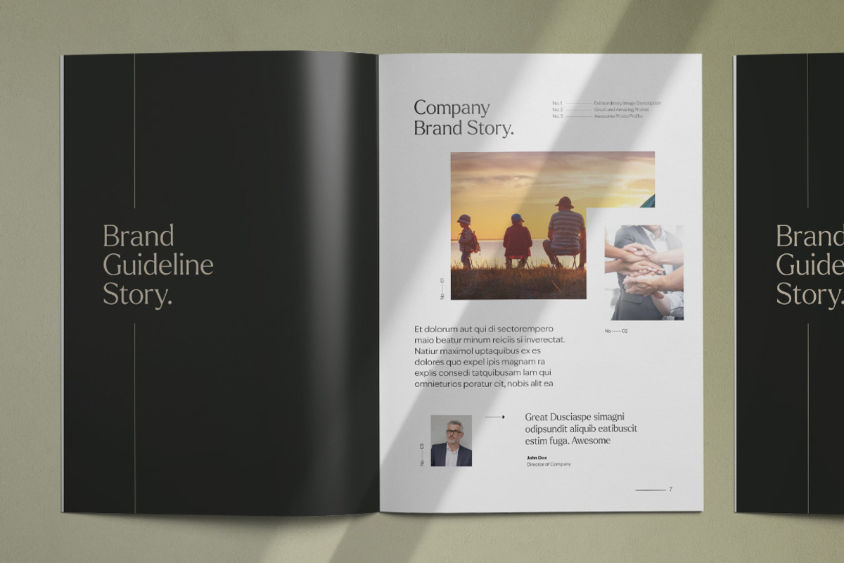 Brand Guidelines, a Brochure Template by broluthfi (Photo 4 of 8)