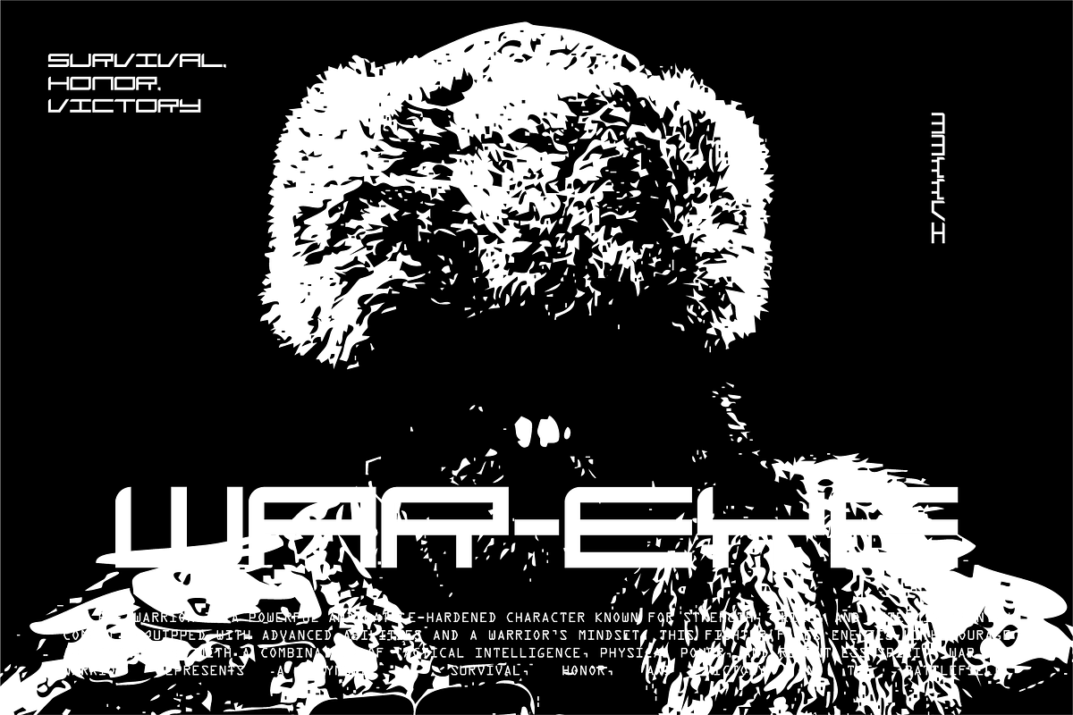 Guds - Futuristic Display Font, a Sans Serif Font by Typeagle (Photo 6 of 10)