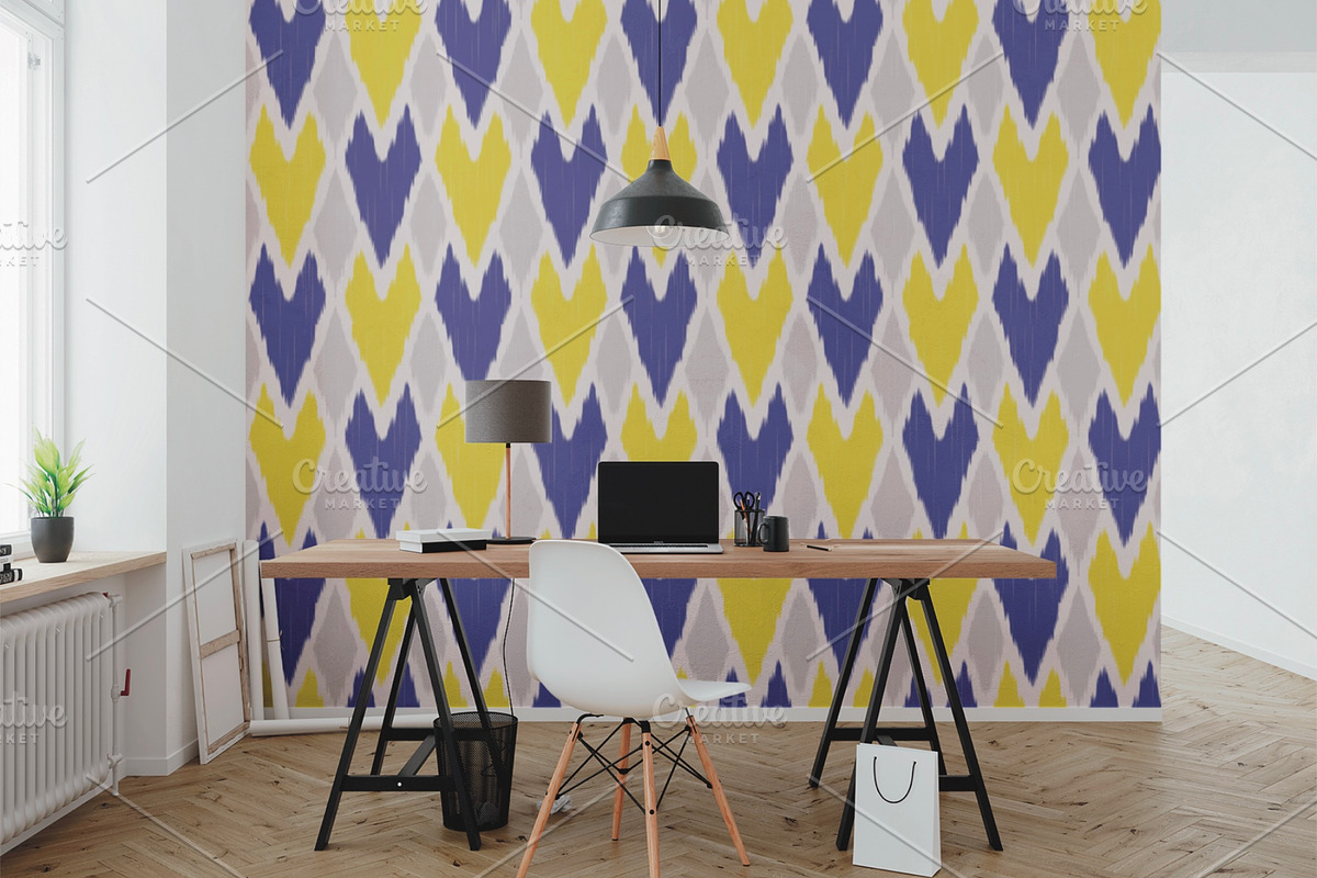 Colorful Ikat Seamless Pattern, a Pattern Graphic by PPEthnicDecorPattern (Photo 8 of 8)