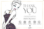 Halloween Witches Characters Clipart, a Seasonal Illustration by KaramfilaS (Thumbnail 10 of 10)