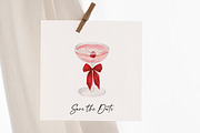 Cherry Coquette Watercolor Clipart, a Food Illustration by Catch the Dream Art (Thumbnail 4 of 18)