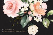 Sunny watercolor floral collection, a Decorative Illustration by Lisima (Thumbnail 14 of 14)
