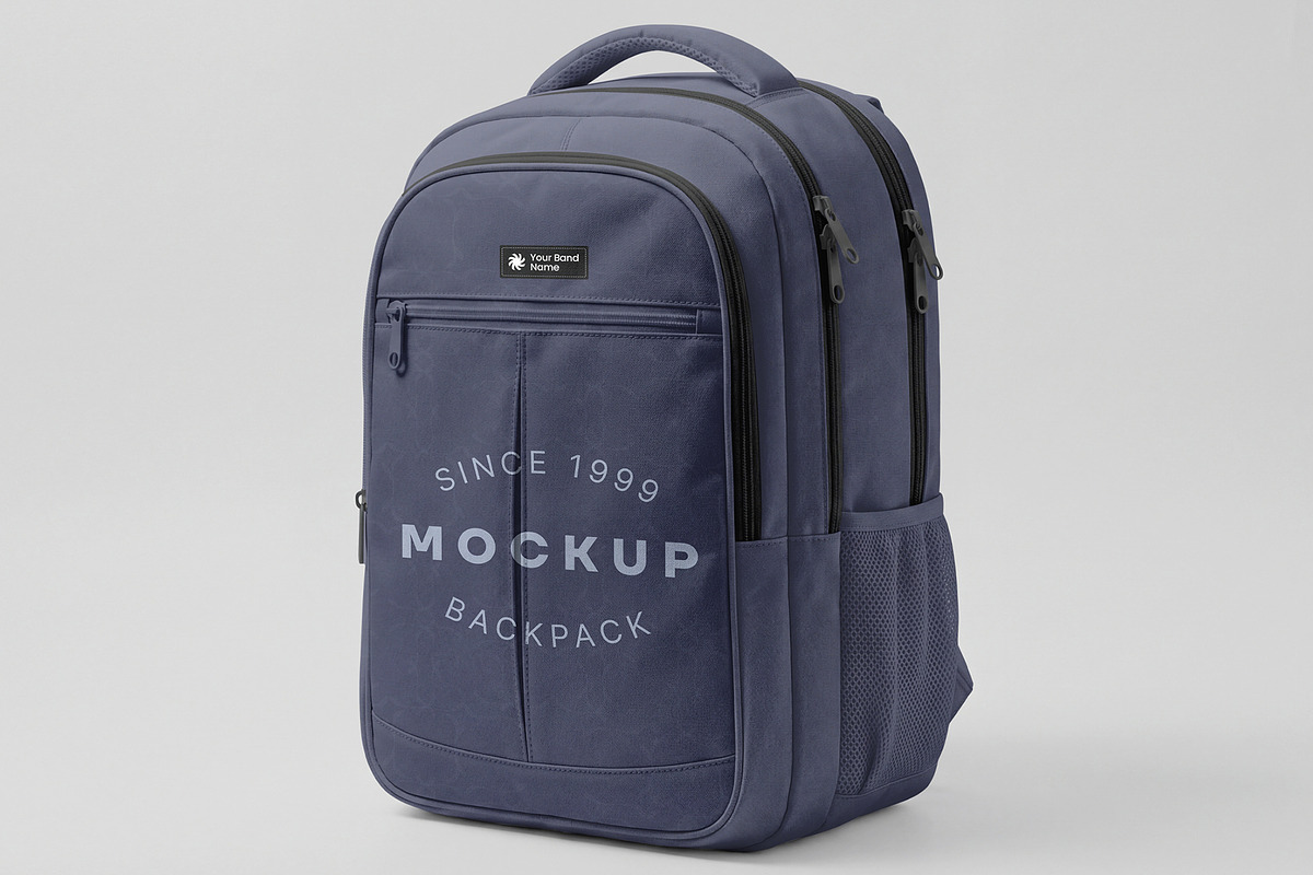 Backpack PSD Mockup Template