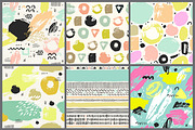 Ink brush pattern, card & shapes, a Pattern Graphic by Bosotochka♥Art (Thumbnail 3 of 11)