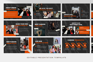 Urban Fashion Presentation Template