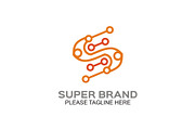 20 Logo Technology Templates Bundle, a Branding & Logo Template by Friendesigns (Thumbnail 15 of 21)