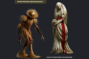 Harvest RPG Characters Cliparts, a Seasonal Illustration by ThatsDesignArt (Thumbnail 4 of 15)