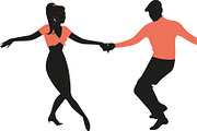 SWING DANCE CLIPART, a Graphic by La Inspiratriz (Thumbnail 5 of 21)