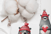 20 Valentine Bear Clipart, an Animal Illustration by Pati Charm Studio (Thumbnail 8 of 8)