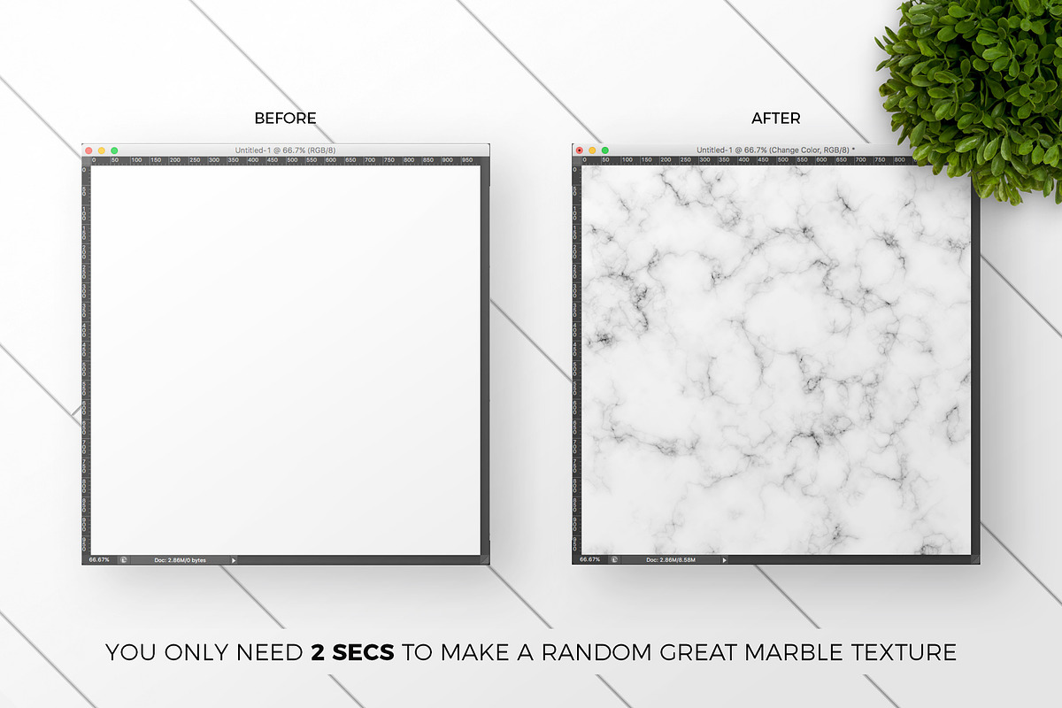 Marble Texture Generator 1 CLICK, an Action Add-On by Riopurba