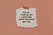 Moon Darling - Natural Handwriting, a Handwritten Font by Myn Type (Thumbnail 9 of 11)