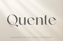 Quente - Luxury Elegant Serif Font