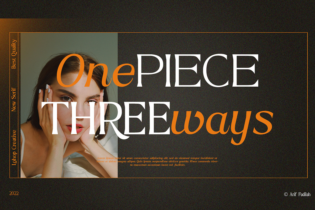 Roscha | Modern Serif Font Disc 50%, a Serif Font by LuhopCreative (Photo 5 of 13)