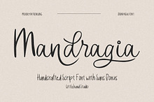Mandragia Handcrafted Script