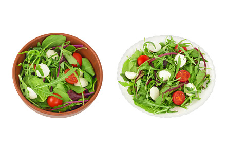 Mix salad - arugula, spinach, chard, a Food & Drink Photo by NataPhoto