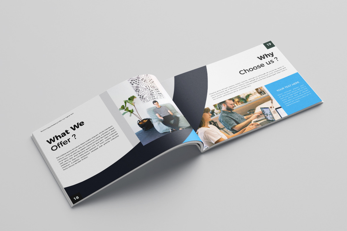 Digital Marketing Brochure Vol.1, a Brochure Template by Bewalrus Studio (Photo 7 of 11)