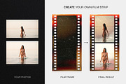 Analog Film Strip Frame Template, a Mockup by DesignerCandies (Thumbnail 10 of 13)
