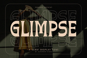 Glimpse - Serif Font