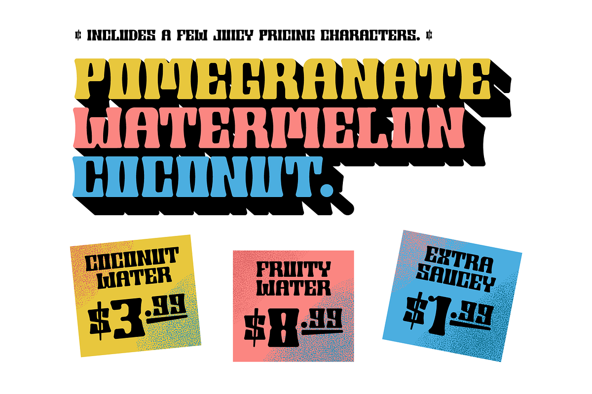 Juicebar Display Font, a Font by Holt510 (Photo 2 of 10)