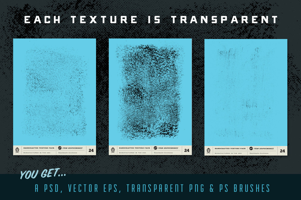 24 Handcrafted Textures preview 2