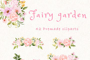 Fairy garden clipart, an Illustration by heyiamalice (Thumbnail 2 of 12)