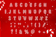 Candy Christmas Font, a Font by Fourteen Letter (Thumbnail 5 of 6)