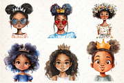 Quirky African American Girl, an Illustration by DreamCafeArt (Thumbnail 3 of 3)