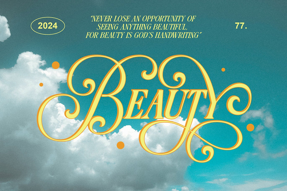 Clarify - Elegant Script Serif, a Script Font by Luna Shop (Photo 2 of 8)