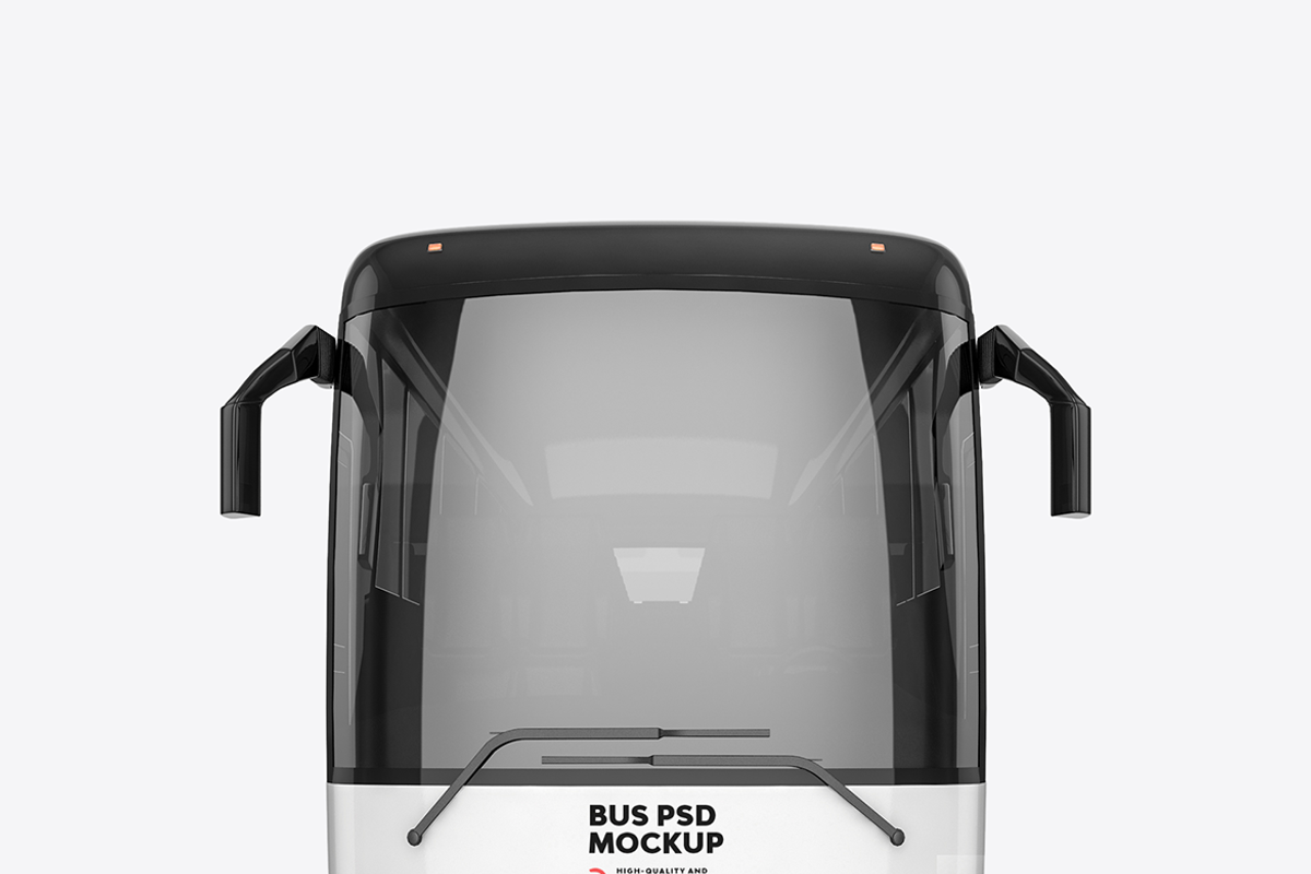 Bus Mockup, a Product Mockup by UnicDesign (Photo 3 of 9)
