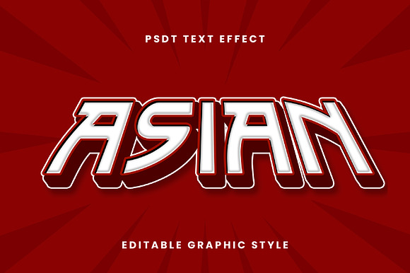 Bold Japan Expanding 3D Text Effect preview 3
