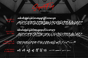 SuperFly Brush Font, a Script Font by Sam Parrett (Thumbnail 8 of 8)