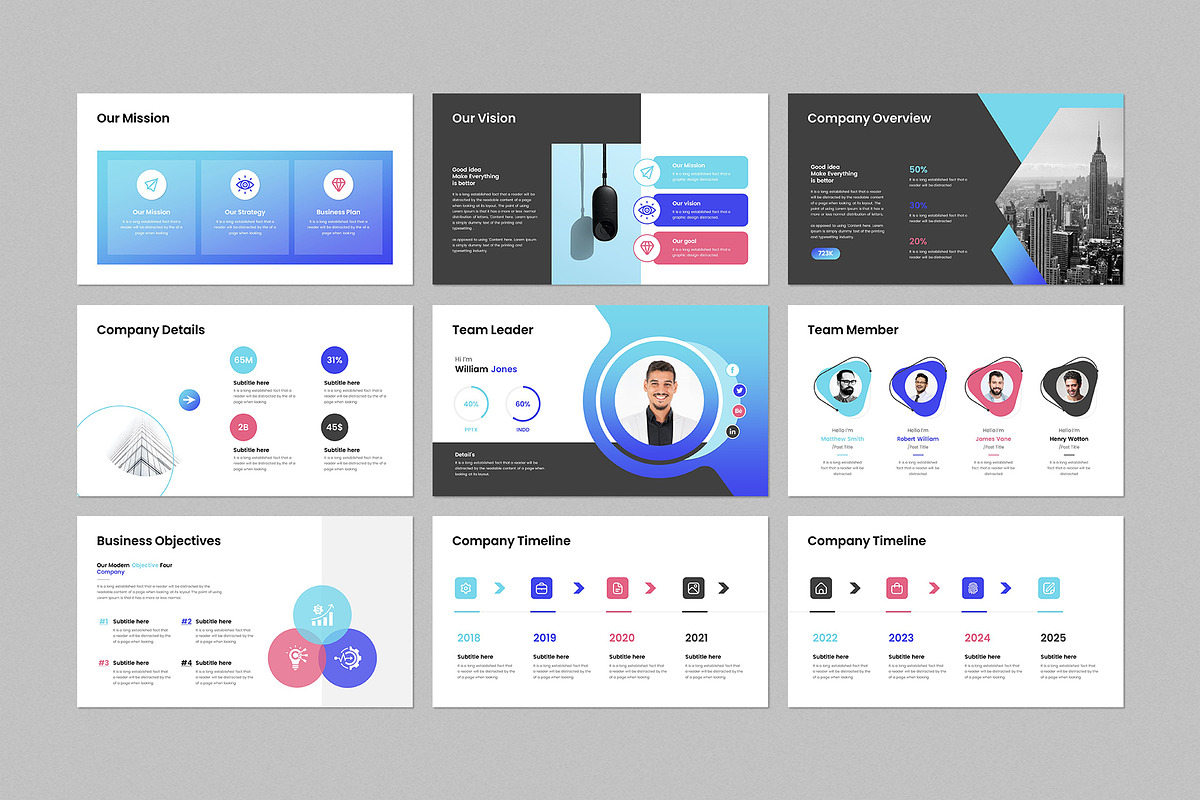 Business Plan & Deck - PowerPoint preview 4