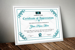 Certificate Template - V08