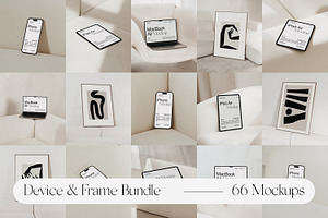 Device & Frame Mockup Bundle, a Mac Mockup by Feel This