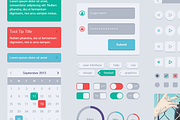 Flat UI Web Kit v2, an UI Kit Template by ChrisFarina (Thumbnail 4 of 5)