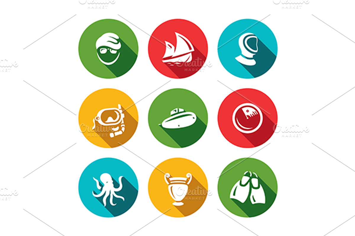 Diving, an Icon by Steinar Logo